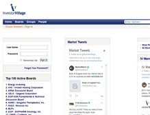 Tablet Screenshot of beta.investorvillage.com